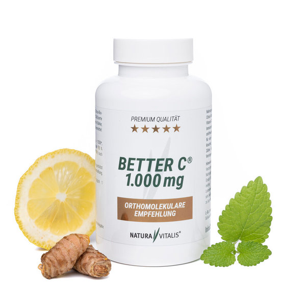 Better C - 1000mg hochdosiertes Vitamin C