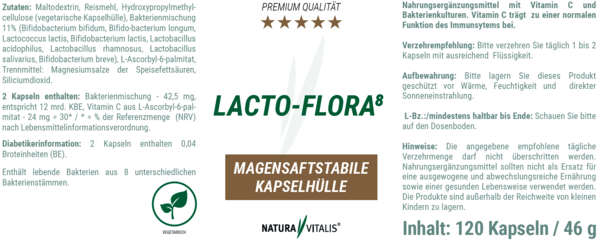 Lacto-Flora⁸ 120 Kapseln