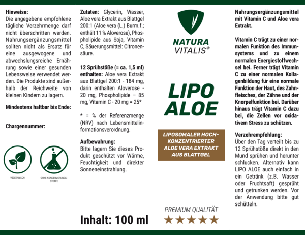 Lipo Aloe - 100ml